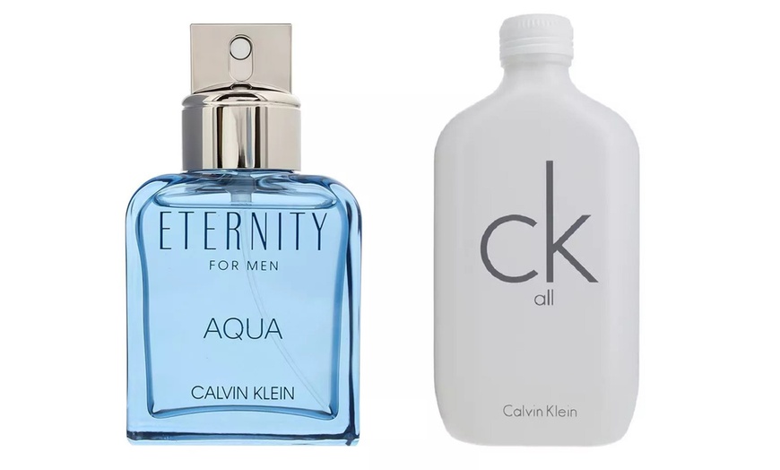 Image 1: Calvin Klein Eternity Aqua for Him or All (Unisex) EDT 100ml (No Box)