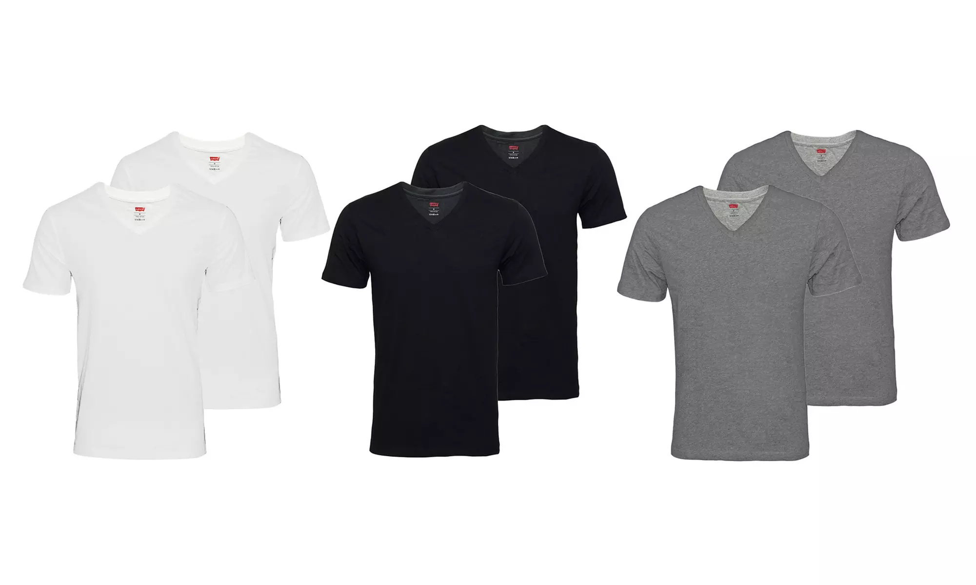 Pack de 2 T-shirts de la marque Levi's pour homme - Primary Image