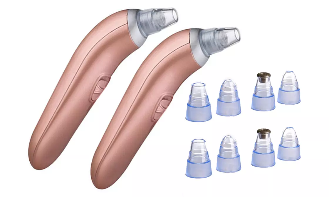 1 o 2 aspiradores de poros Globrite con 4 accesorios - Second Medium