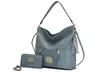 MKF Collection Meg Hobo Bag with Wallet by Mia K. (2-Piece) - Second Medium