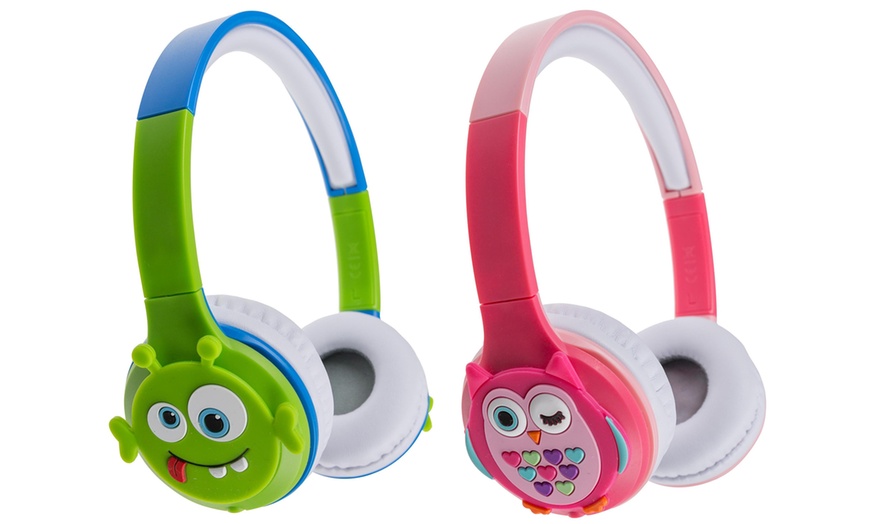 Image 1: Kids' Bluetooth On-Ear Headphones