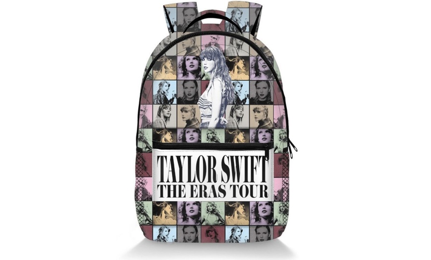 Image 11: Taylor Swift Themed Unisex Backpack