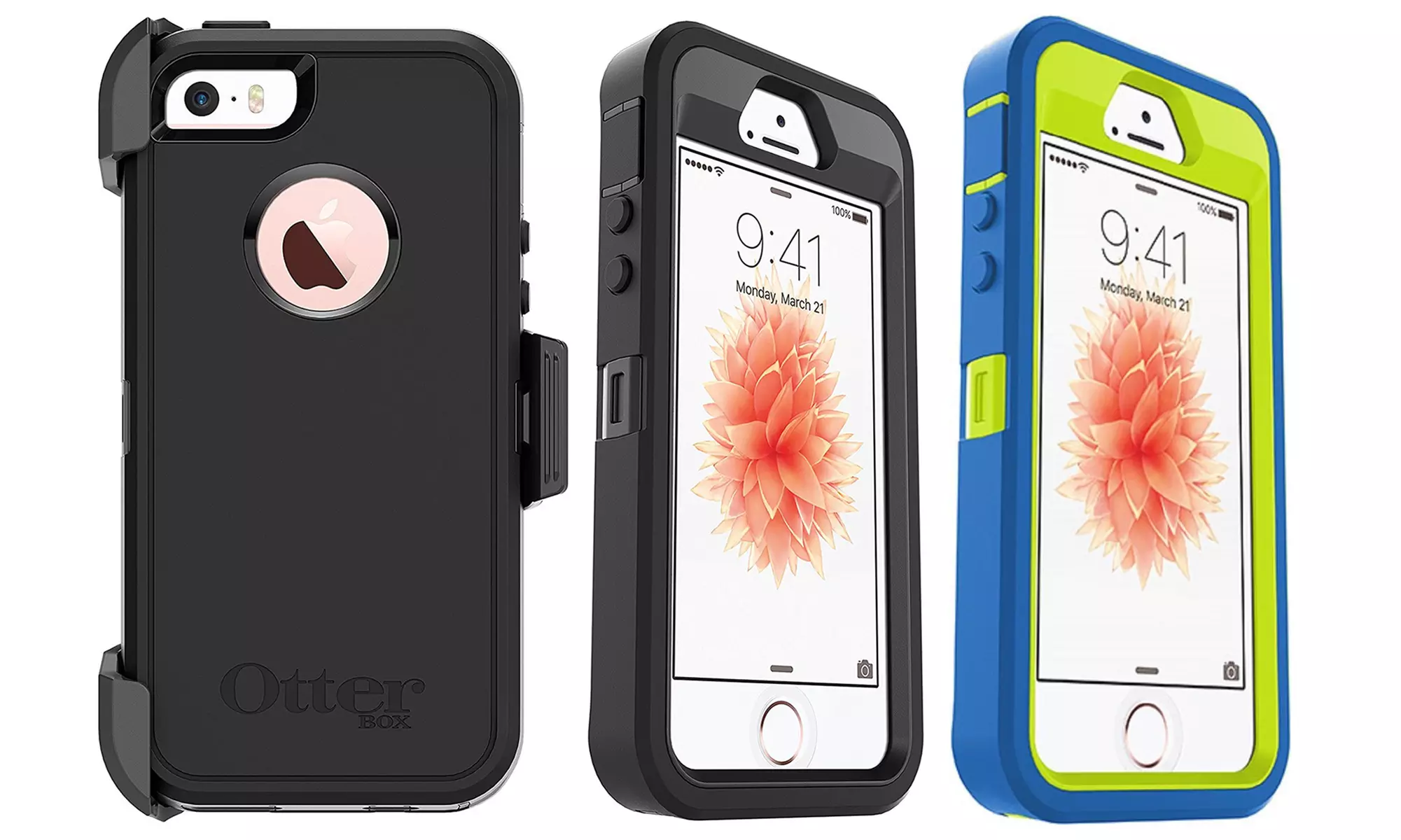 OtterBox Defender Series Case and Belt Clip for iPhone 5/5S and SE  - Primary Image
