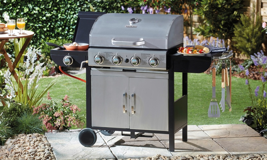 Image 2: Blaze Box Gas Burner BBQ