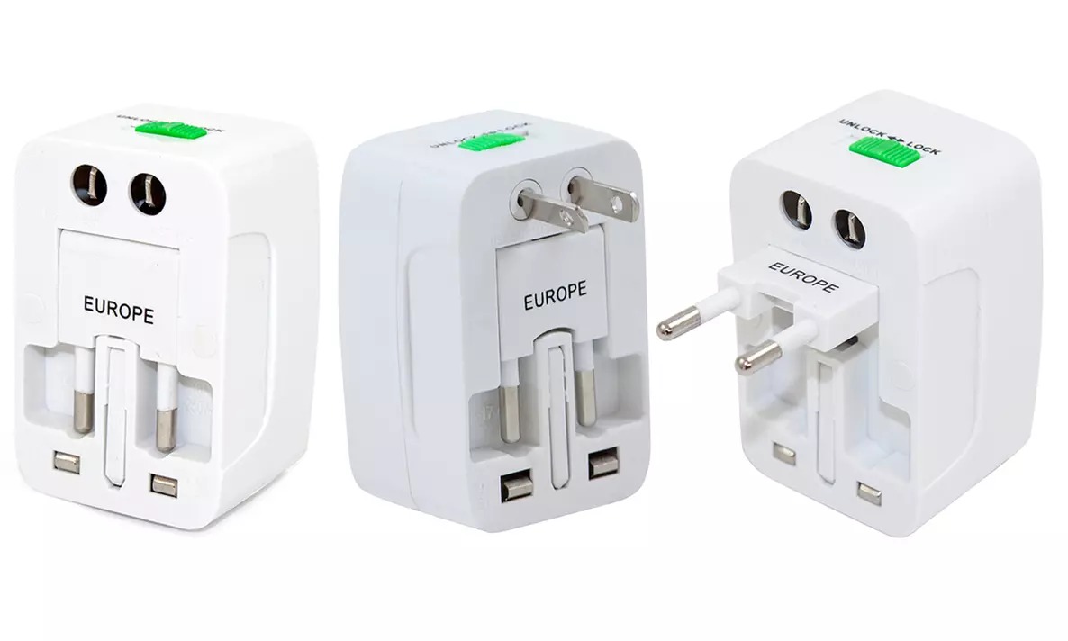 1 ou 2 adaptateurs de voyage universels. Livraison offerte - Second Medium