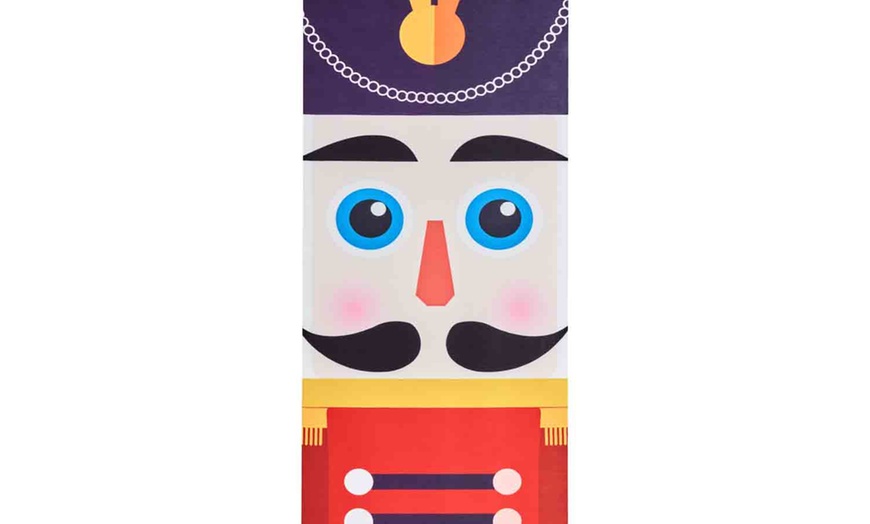 Image 4: Two- or Four-Piece Christmas Nutcracker-Themed Door Banner Set