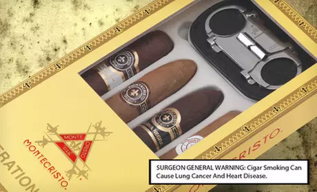 Cigar Sampler or Premium Gift Set from Famous Smoke Shop (Up to 59% Off). Three Options Available. Free Shipping. - Second Medium