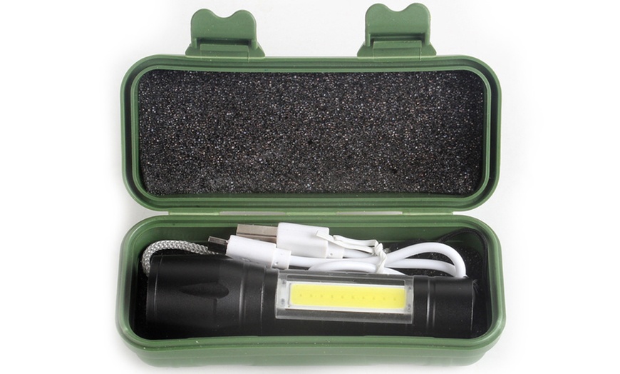 Image 1: AssaultGuard Military Flashlight