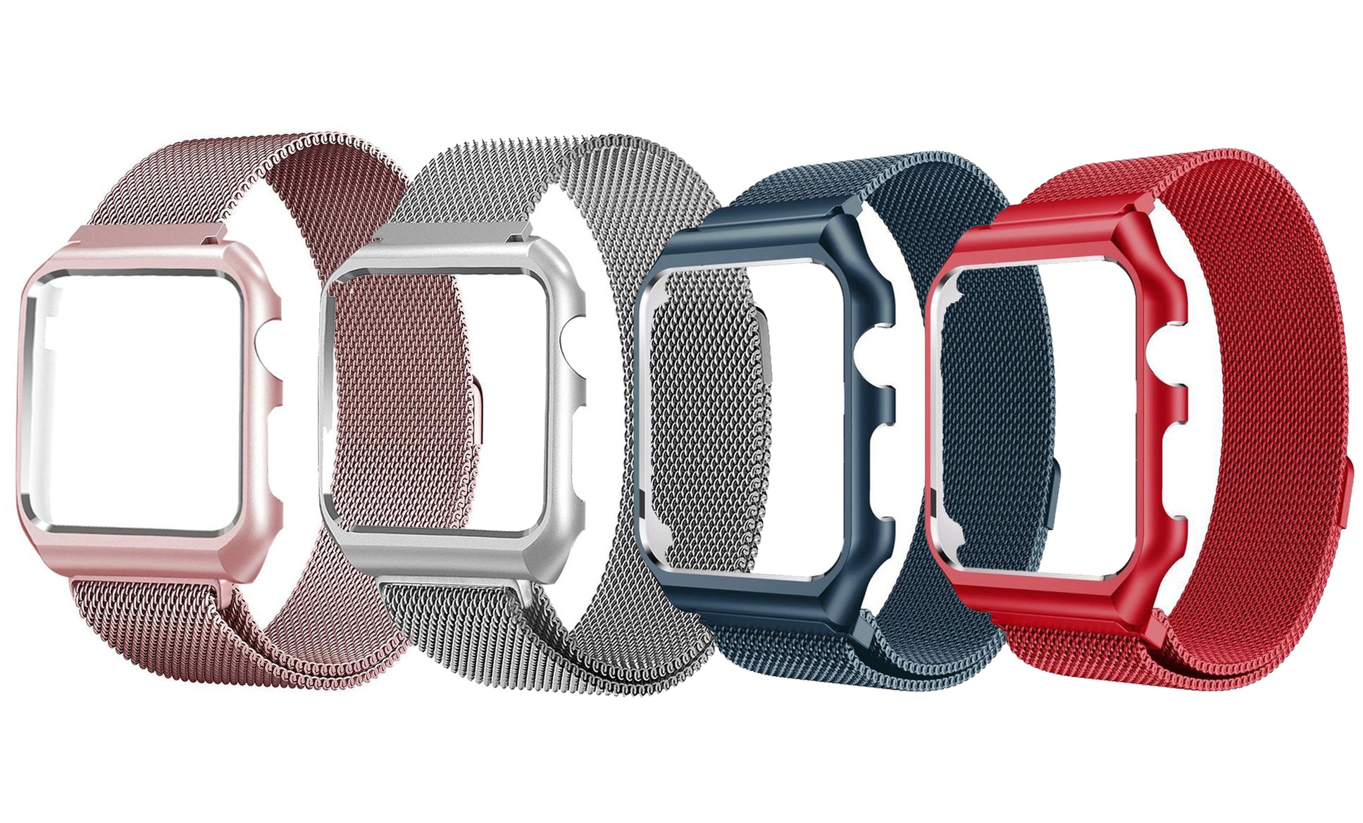 Milanese Loop Mesh Band with Matching Frame for Apple Watch - Primary Image