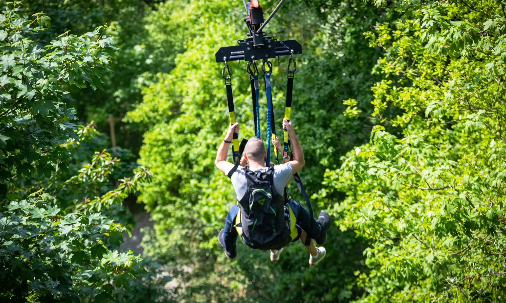 Tyrolienne géante avec Skypark by AJ Hackett