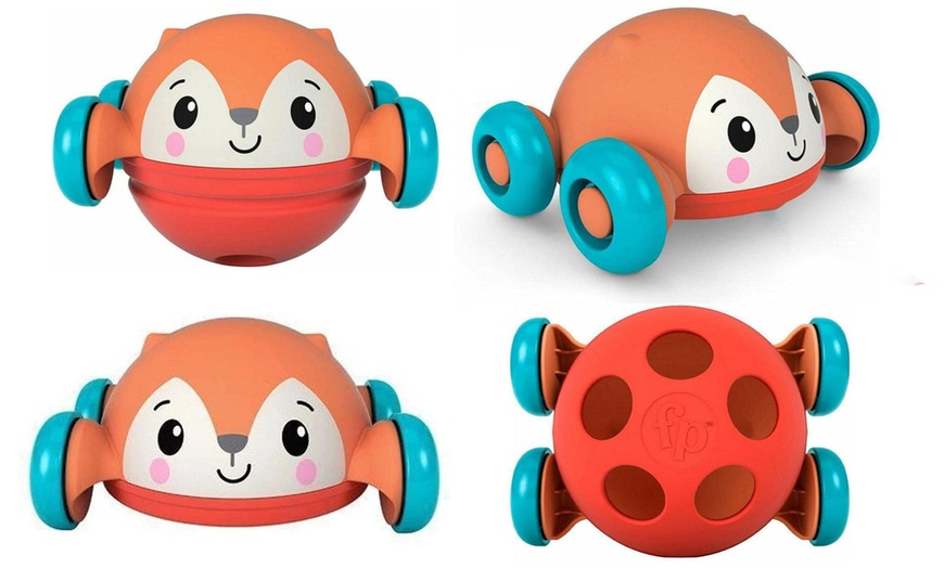 Image 3: Fisher-Price Roll Pop and Zoom Animal Friends