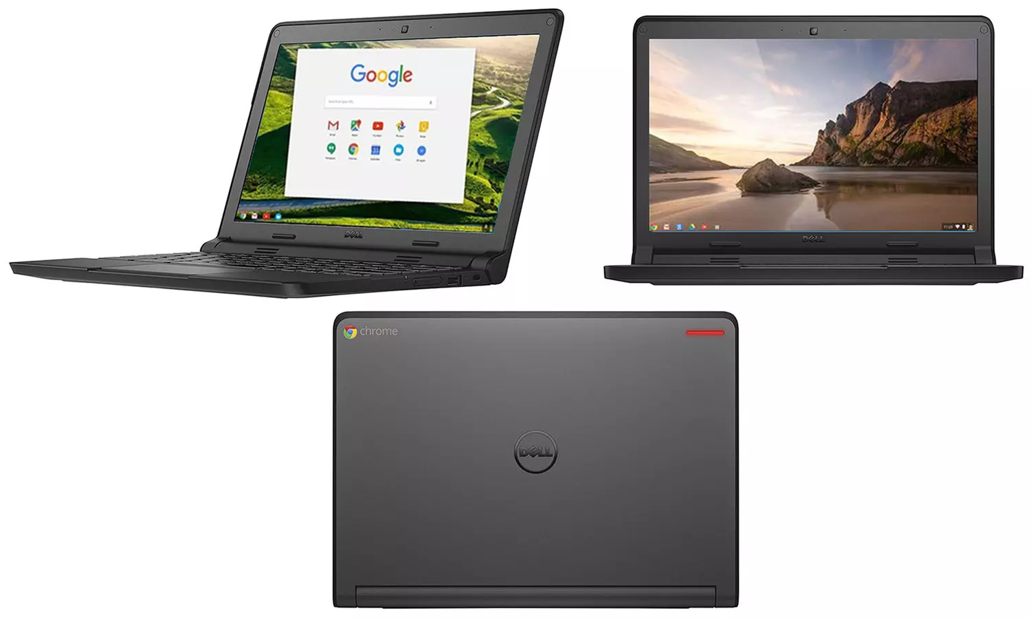 Dell 11.6" Chromebook 3120 with Intel Celeron Processor, 2GB RAM, and 16GB Hard Drive (Scratch & Dent) - Primary Image