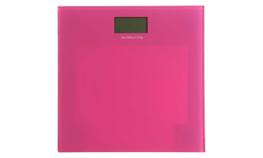 Image 3: Hot Pink Bathroom Accessories