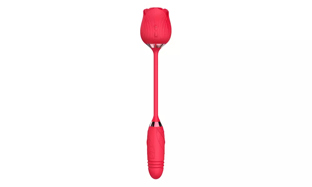 1x oder 2x 2-in-1 Rosen-Saugvibrator - Second Medium