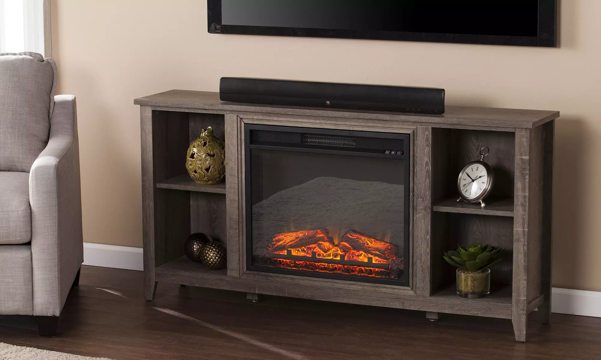 Parkdale Electric Fireplace TV Stand - Primary Image
