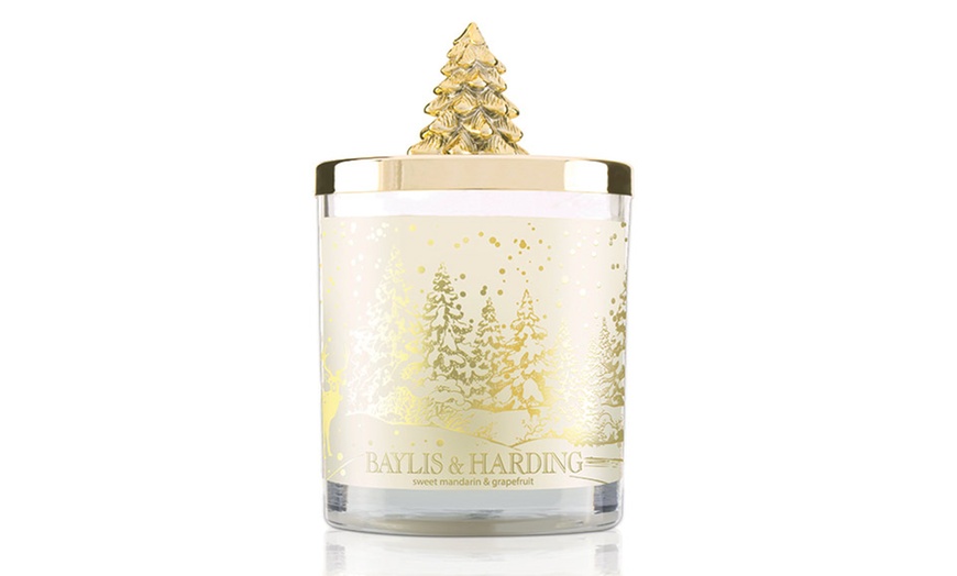 Image 2: Baylis and Harding Winter Candle