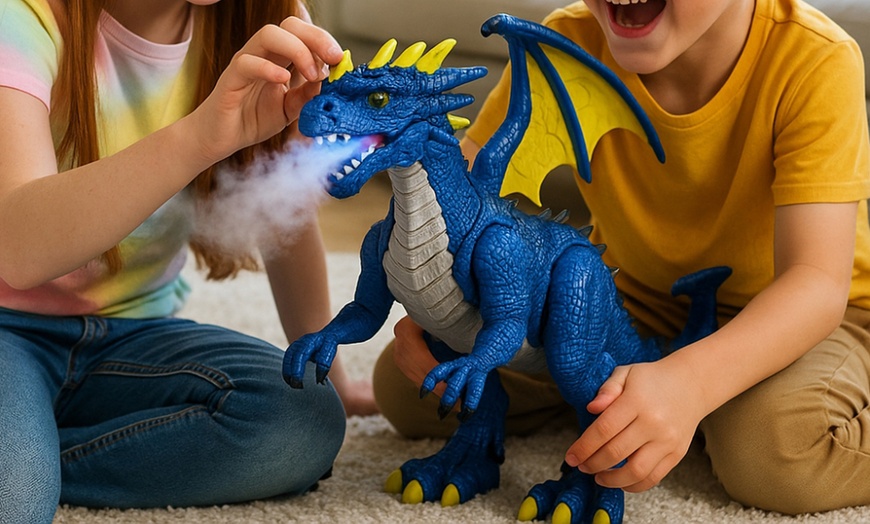 Image 4: Drago colorato 35 cm interattivo