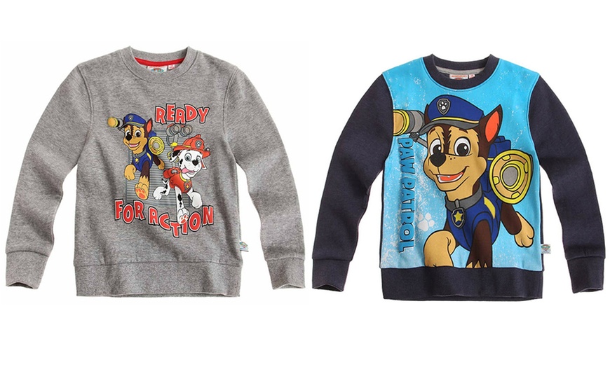 Image 1: Boy's Paw Patrol Sweaters