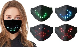  Voice-Activated LED Face... 