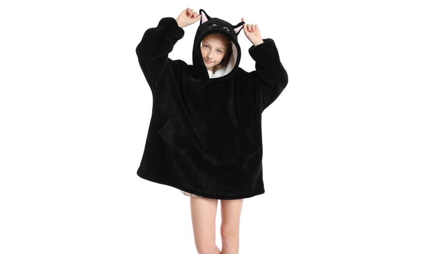 groupon oversized blanket hoodie