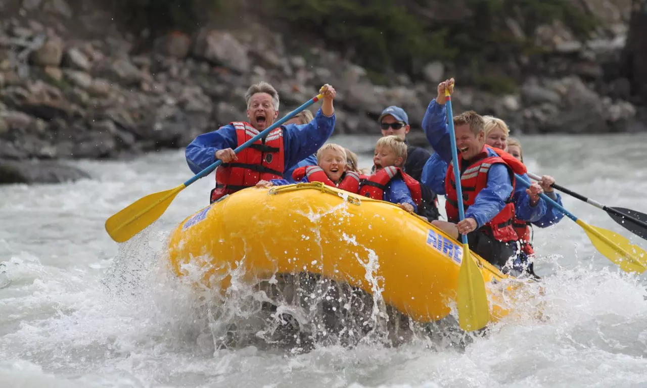 Two-Hour Whitewater-Rafting Trip for Two or Four from Jasper Rafting Adventures (Up to 40% Off) - Primary Image