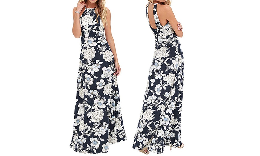 Image 2: Boho-Style Maxi Dress