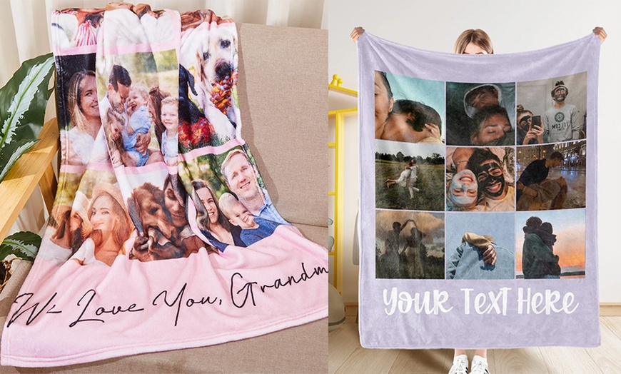 Image 10: Custom Bedding Sets with Photo and Text