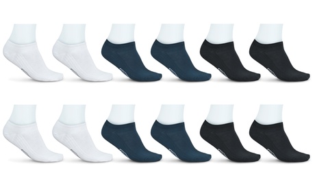 12 paia di fantasmini da uomo, disponibili in 3 taglie e vari colori