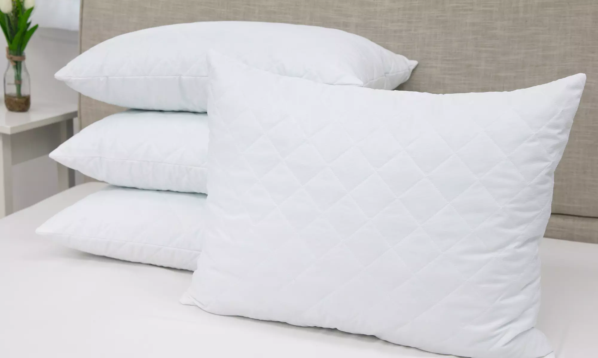 SensorPEDIC Quilted Shredded Memory Foam Pillow (2- or 4-Pack) - Primary Image
