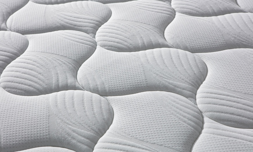 Image 5: Lit coffre Sherwood simili cuir de Sampur, matelas "Cosmos" en option