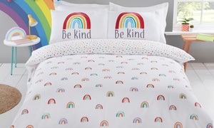 Rainbow Reversible Duvet Set 