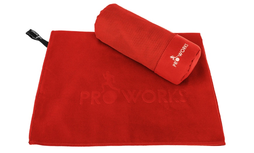 Image 17: Proworks Microfibre Towel