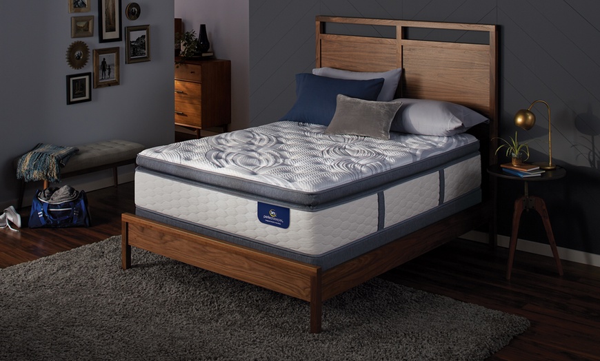 Serta Perfect Sleeper Firm or Plush Mattress Set. Free Delivery. | Groupon