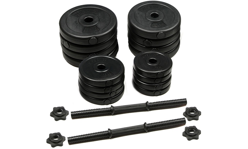 Image 4: 30kg Dumbbell Set