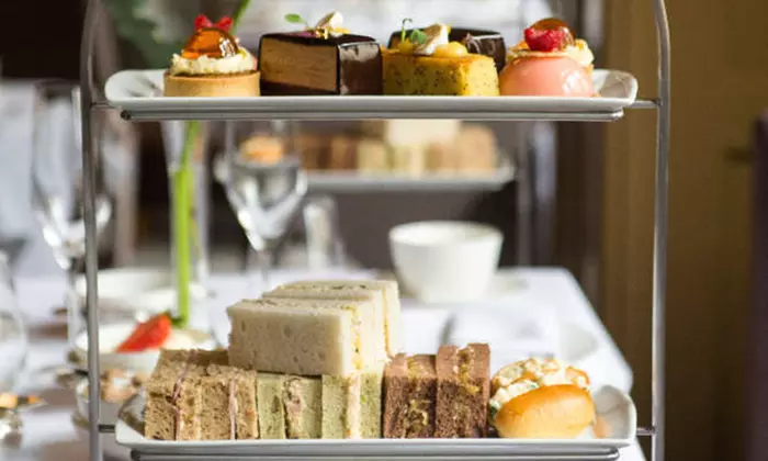 Champagne Afternoon Tea for Two or Four at The Tea Room at The Midland Hotel (Up to 42% Off) - Primary Image