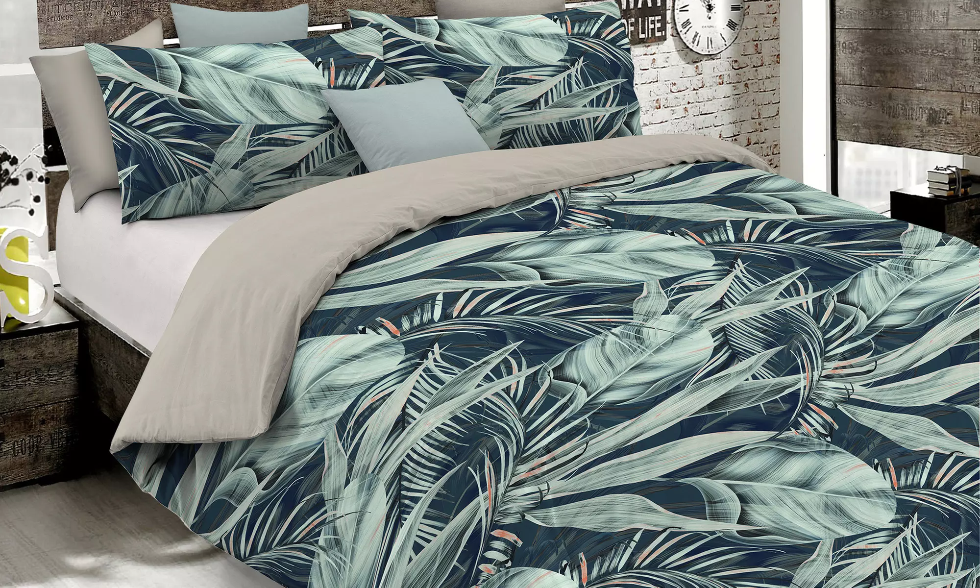 Copripiumino Fashion Made in Italy no stiro Datex