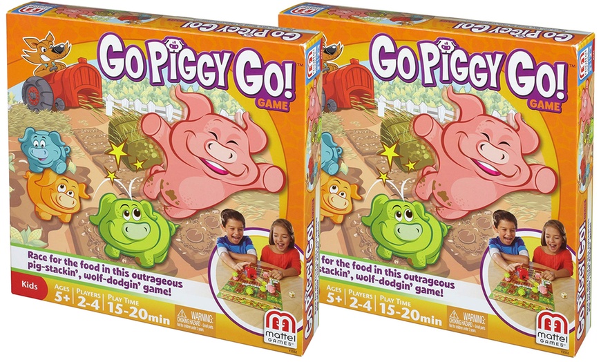 Image 5: Mattel "Go Piggy Go" Board Game