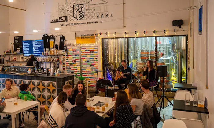 Beer Tasting with Snacks for Two or Four at Birmingham Brewing Company