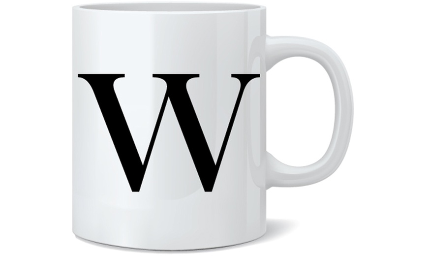 Image 25: Alphabet Letter Mug