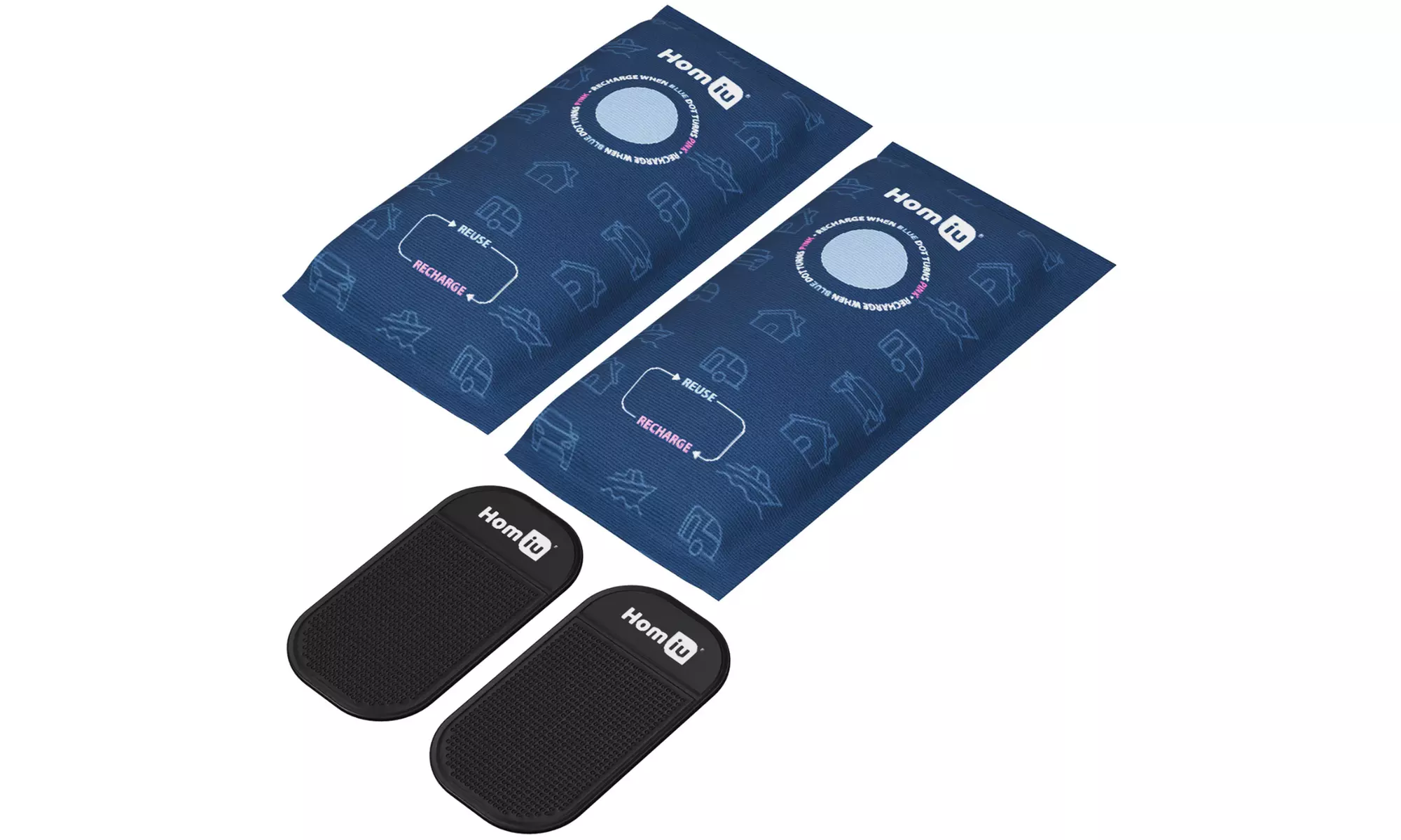 Homiu Rechargeable Car Dehumidifier Bags