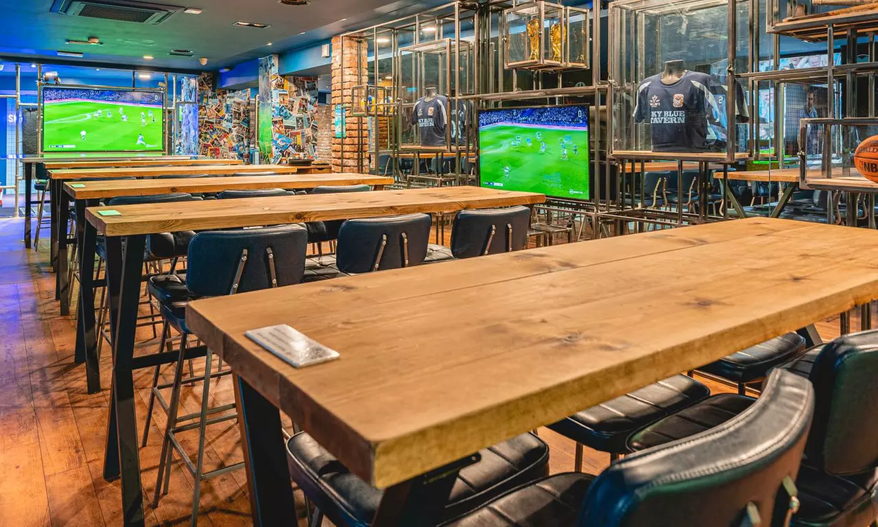 Pub classic with Dessert and Drink at Sky Blue Tavern