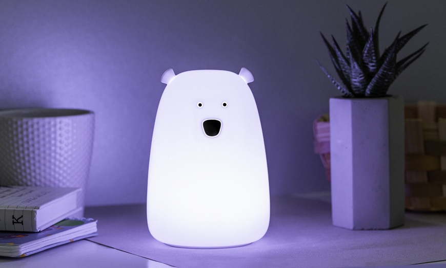 Image 2: Silicone Night Light for Children