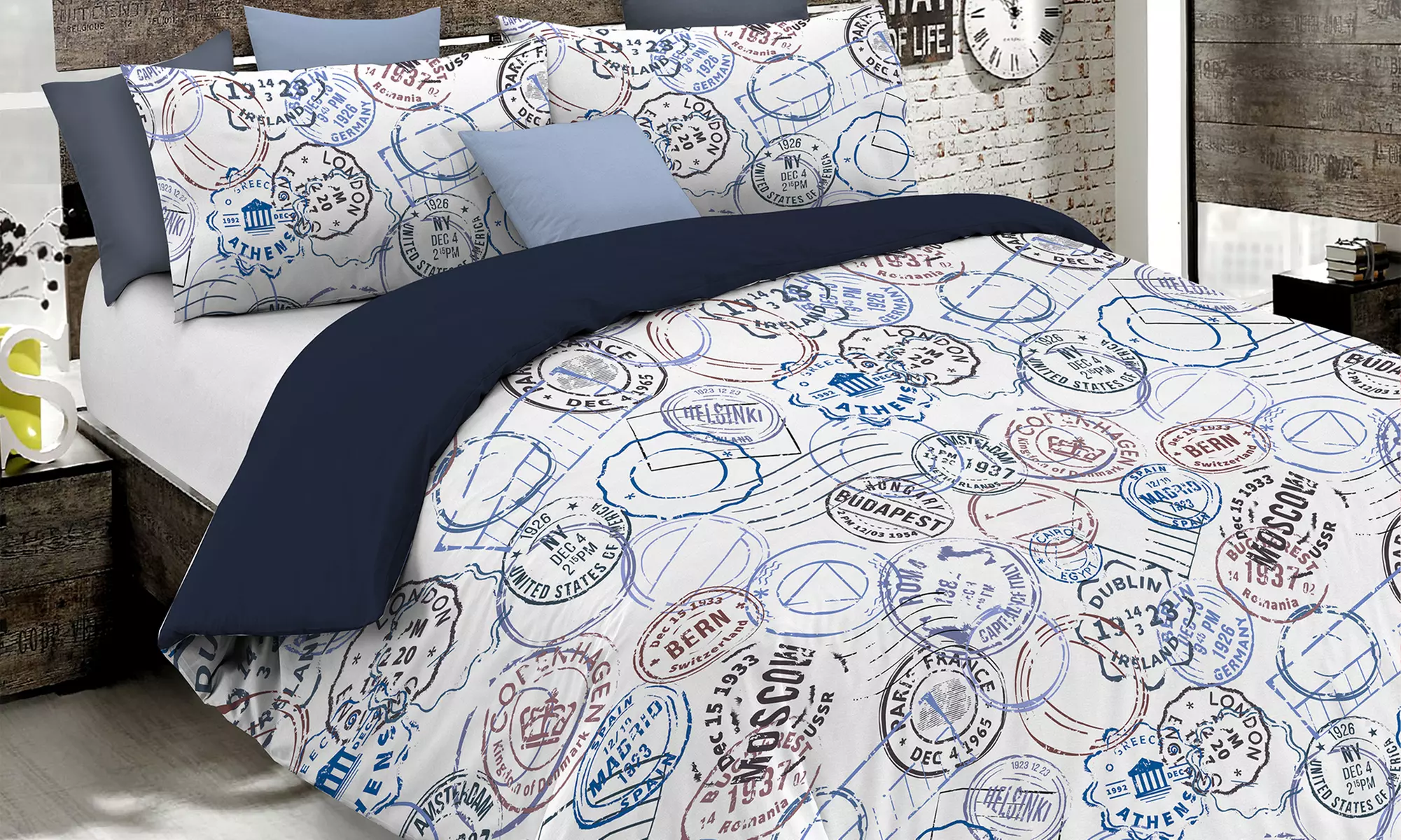 Copripiumino Fashion Made in Italy no stiro Datex