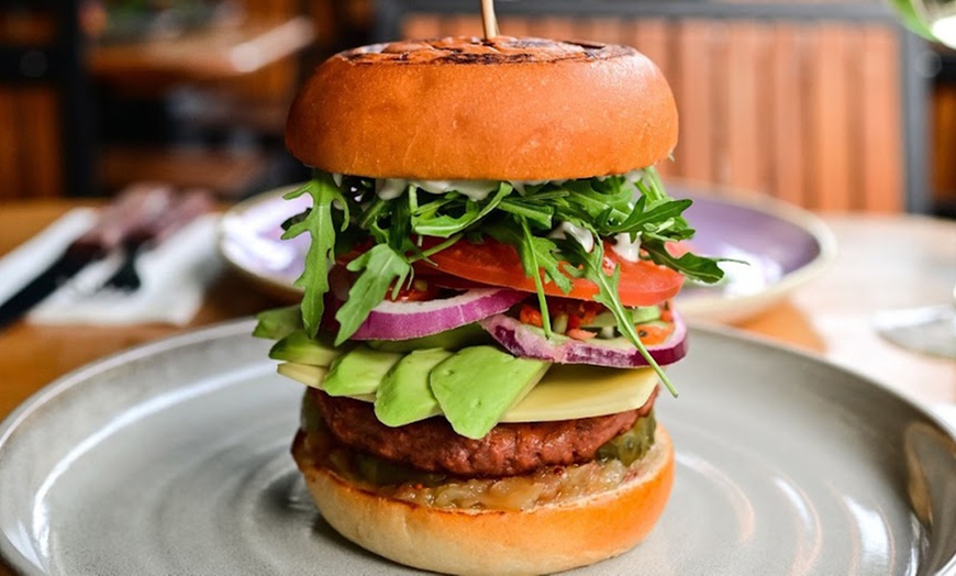 Image 1: Any burger with chips for Two or Four at BóBós Burgers  Abbey Street