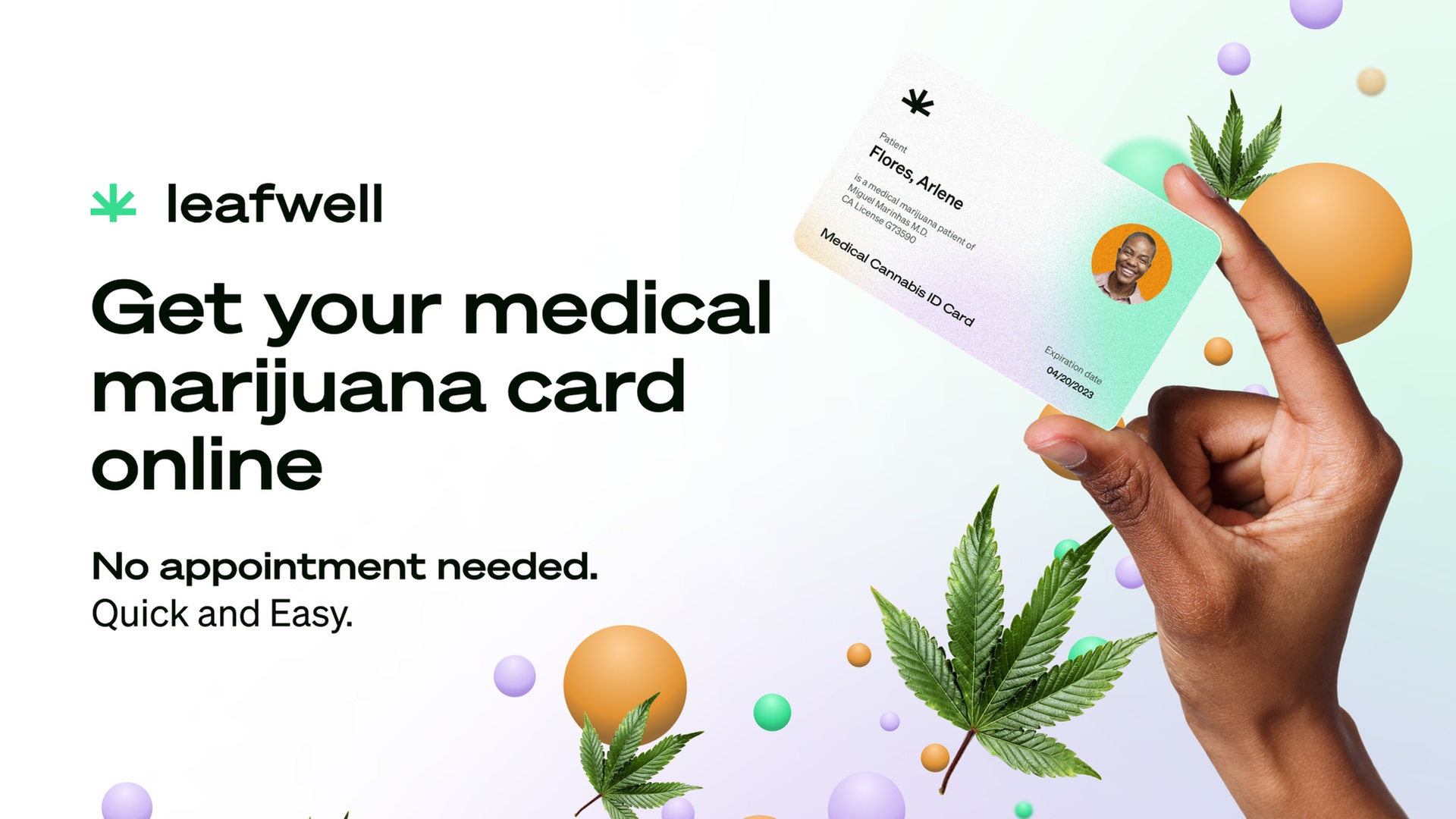 37% Off Washington DC Medical Marijuana Card at Leafwell