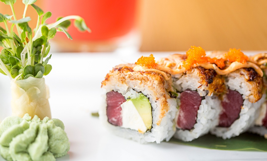 Burgers, Sushi, and Burgushi - The Cowfish Sushi Burger Bar | Groupon