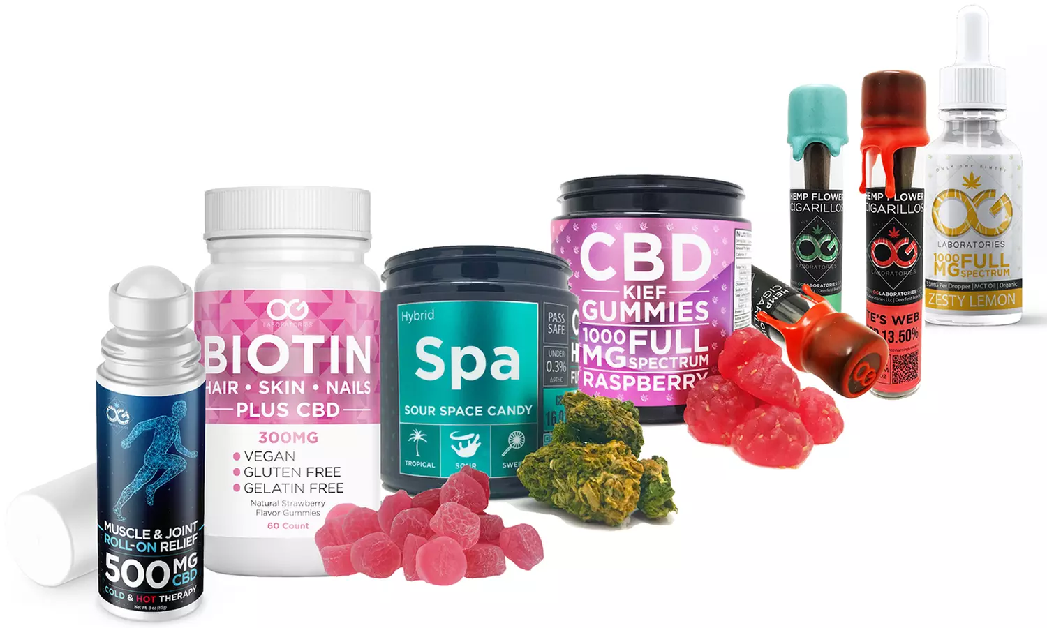 CBD Products from OG Laboratories (Up to 51% Off). Three Options Available. - Primary Image