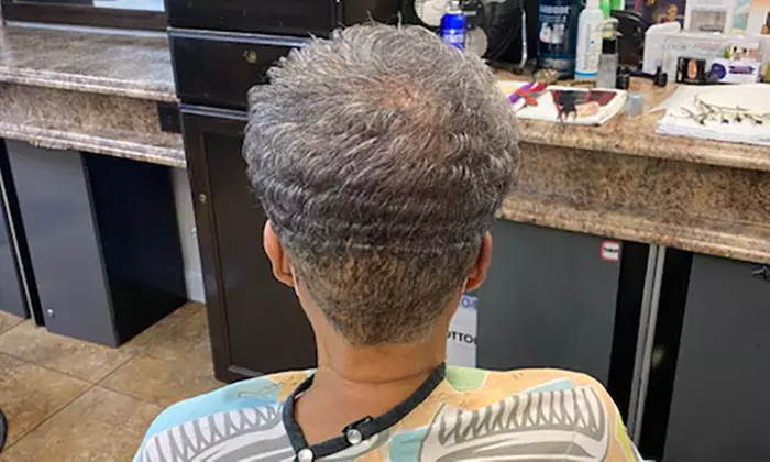 Revamp Your Look with Shampoo, Press, and Flat Iron or Haircut With Single Process Color (Up To 50% Off) - Second Medium