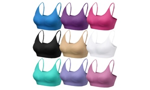  Three, Six or Nine Amelia Ribbed Padded Bras 