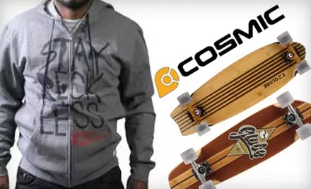 $25 for $50 Worth of Skateboard Supplies and Clothes at Cosmic Colors - Primary Image
